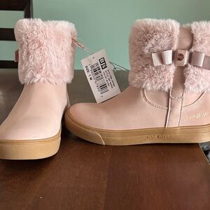 Nine West Blush Fur-Accent Boots